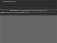 Tablet Screenshot of ipodmonkey.com